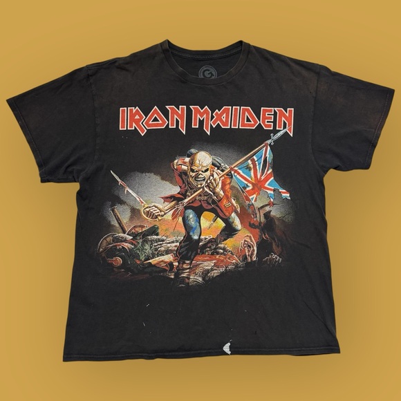 Vintage Iron Maiden Graphic Band Tee